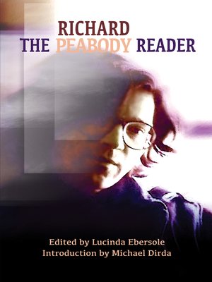 cover image of The Richard Peabody Reader